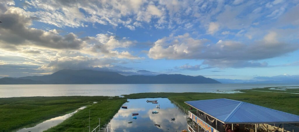 view of mountains